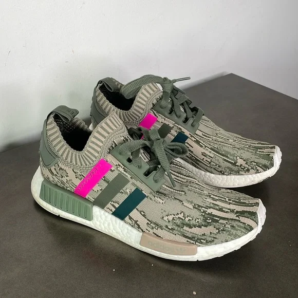 adidas gazelle silver green womens Adidas NMD XR1 Glitch Camo Sz 10.5 – The Gallery Online main image 0